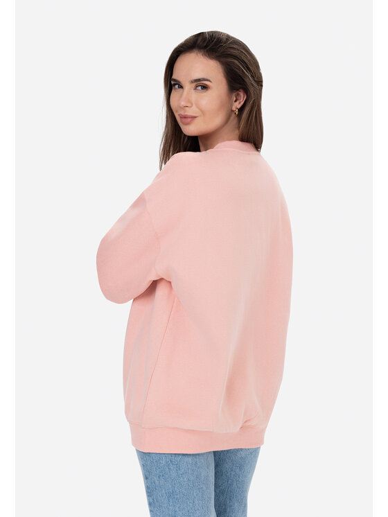LAURELLA LAURELLA Mikina 1TU012 Růžová Regular Fit