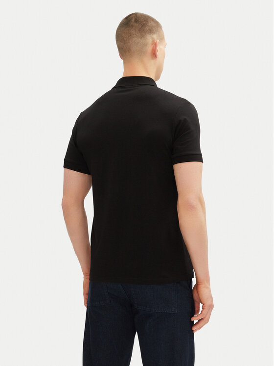 KARL LAGERFELD KARL LAGERFELD Polo 745088 552235 Czarny Regular Fit