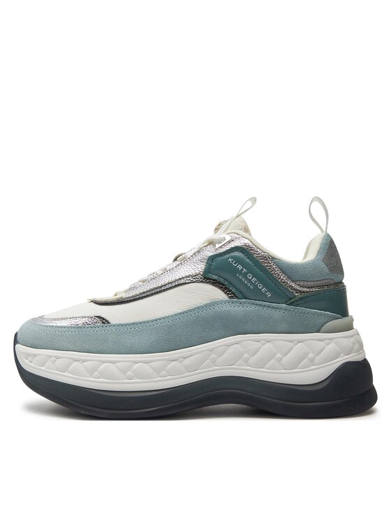 Kurt Geiger Kurt Geiger Сникърси Kensington Pump Sneaker 1290186619 Син