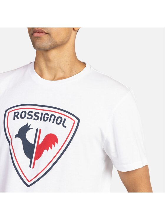 Rossignol Rossignol T-Shirt Cliffside Tee Biały Regular Fit