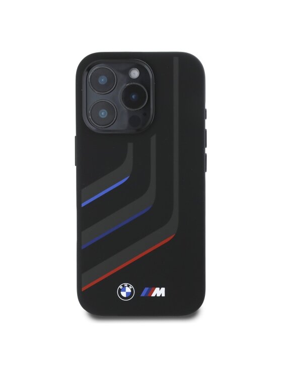 BMW Motorsport BMW Motorsport Etui na telefon Apple iPhone 16 Pro Max Czarny