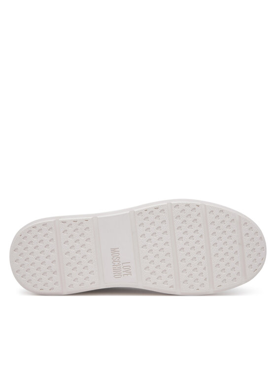 LOVE MOSCHINO LOVE MOSCHINO Sneakersy JA15214G1MIA410A Biały