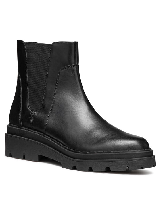 Geox Geox Μποτάκια με λάστιχο D Felleny D46XEC 043NH C9999 Μαύρο