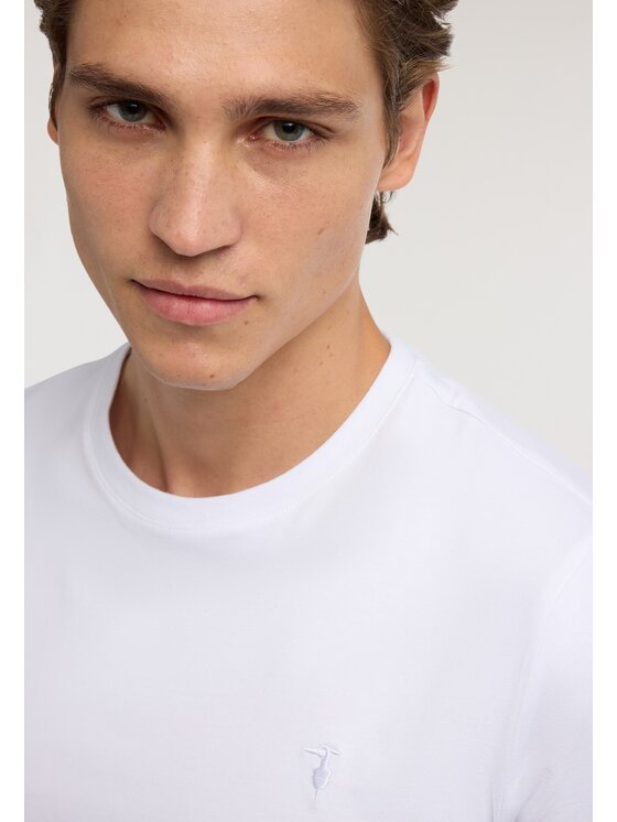 Trussardi Trussardi T-Shirt G0228000123N001 Biały Regular Fit