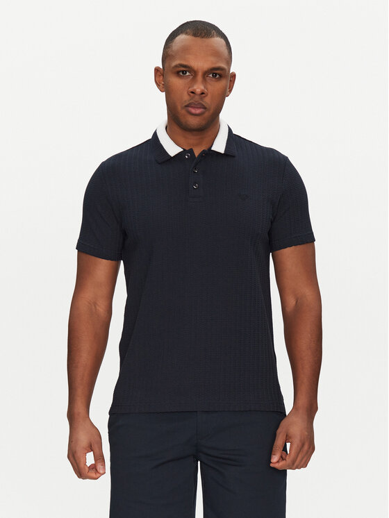 Męskie Polo Emporio Armani Underwear, Rozmiar M, Grantowe, EM000571 AF12360 UB102