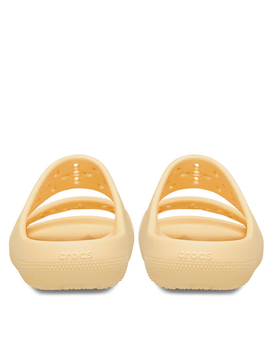 Crocs Crocs Natikače Classic Floral Cutout Sandal 210966 Narančasta