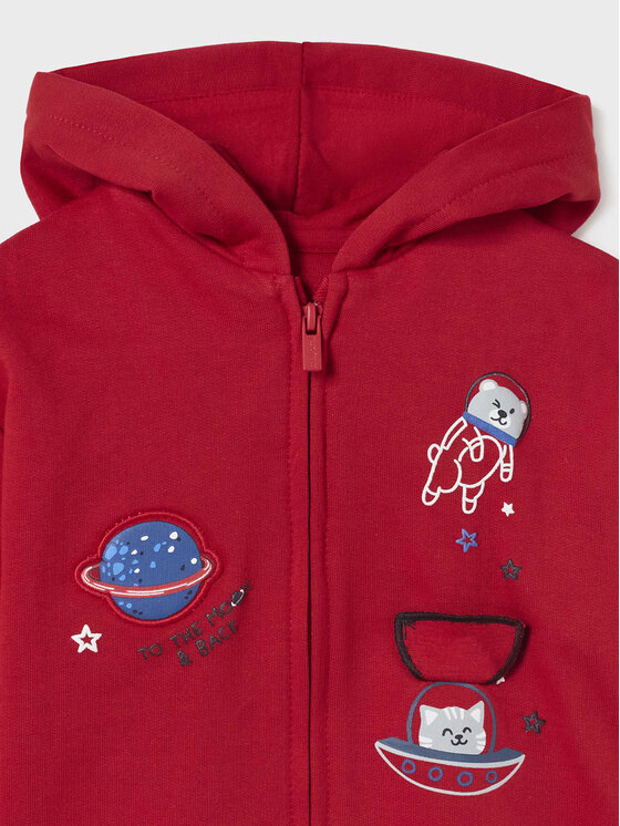 Mayoral Mayoral Sweatshirt 2.443 Rot Regular Fit