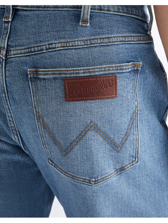 Wrangler Wrangler Jeansy FRONTIER Niebieski Loose Fit