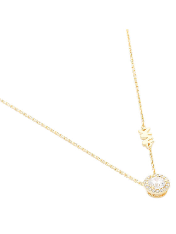 Michael Kors Michael Kors Naszyjnik Pave Halo Necklace MKC1208AN710 Złoty