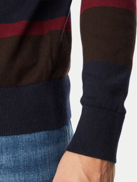 Tommy Hilfiger Tommy Hilfiger Πουλόβερ MW0MW28046 Ανοιχτό καφέ Regular Fit
