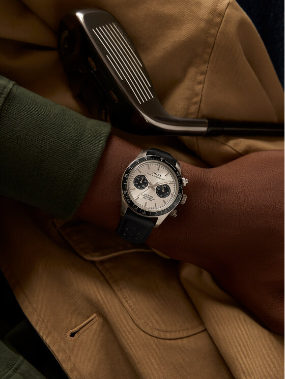 Timex Timex Zegarek TW2Y19300 Czarny