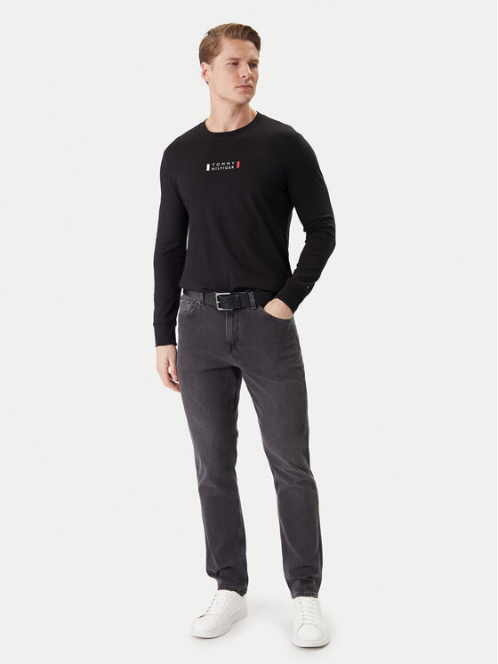 Tommy Hilfiger Tommy Hilfiger Džínsy Denton MW0MW41891 Sivá Straight Fit