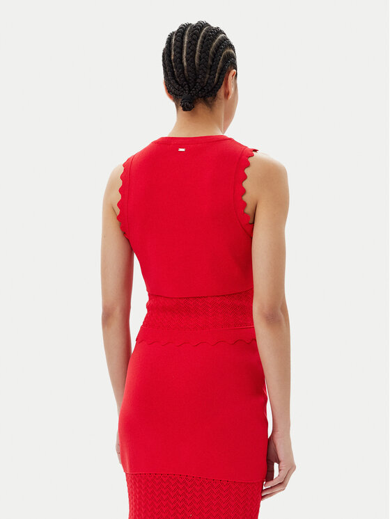 Gaudi Gaudi Top 511FD43007 Červená Slim Fit