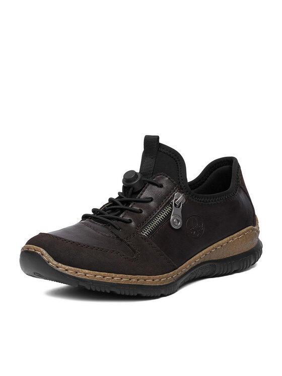 Rieker Rieker Sneakersy CEO-N32G0-25 Brązowy ciemny