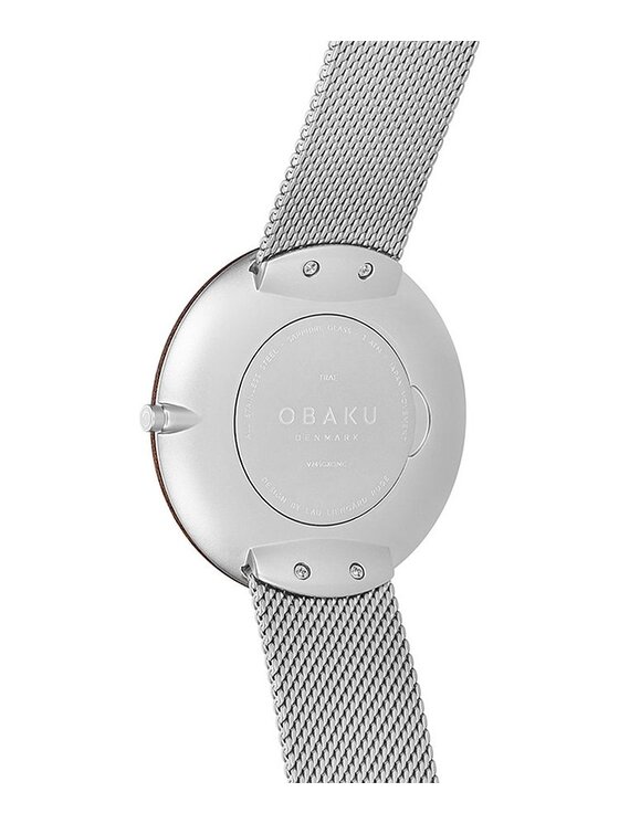 Obaku Obaku Hodinky V245GXCIMC Stříbrná