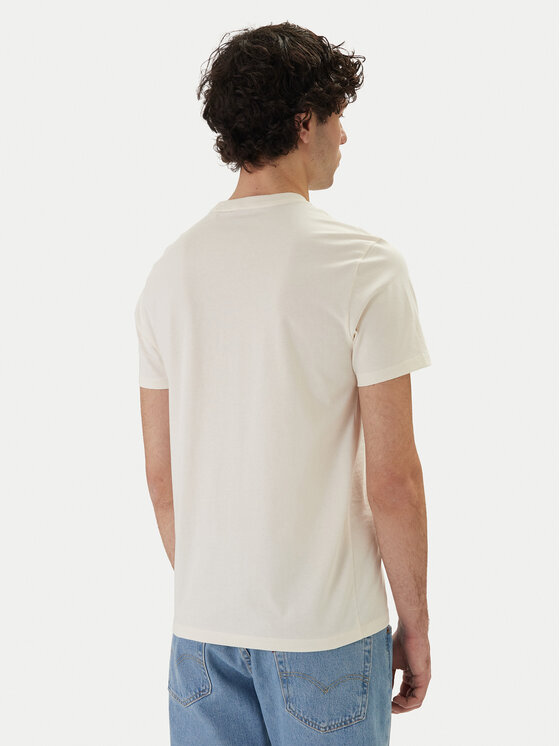 Guess Guess Tričko M6GI33 K3310 Écru Regular Fit