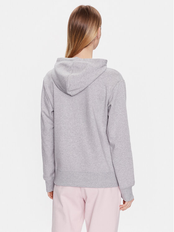 New Balance New Balance Bluza WT31533 Szary Relaxed Fit