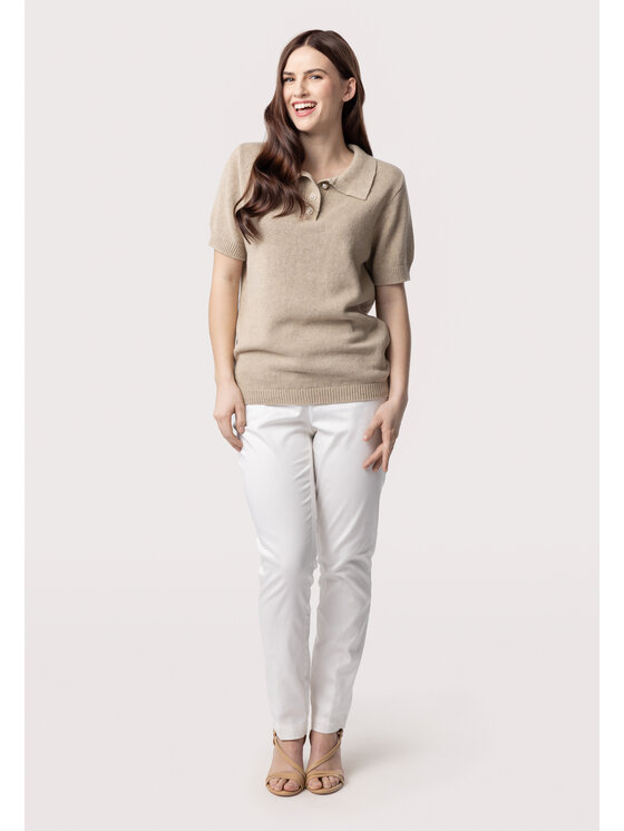 QUIOSQUE QUIOSQUE Sveter 6UF002 Béžová Regular Fit