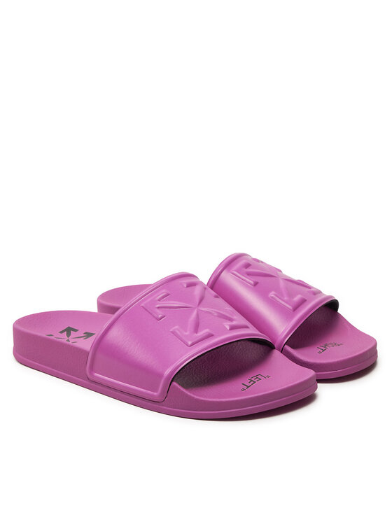 Off-White Off-White Šľapky OWIC006S22MAT0013200 Ružová