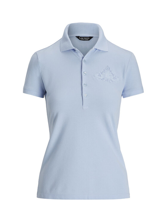 LAUREN RALPH LAUREN LAUREN RALPH LAUREN Polo majica 200966129001 Svetlo modra Slim Fit