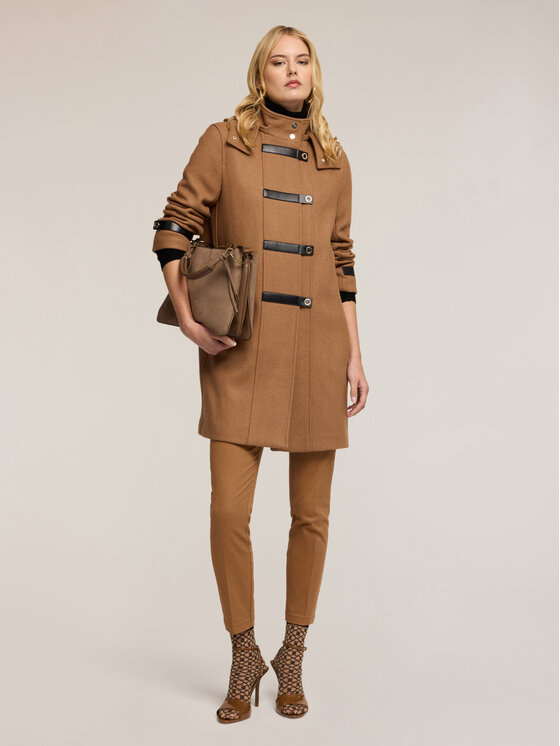 Motivi Motivi Cappotto invernale 0000Q000637N022 Marrone Regular Fit