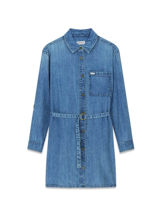Guess Jeans Guess Jeans Vestito da giorno 180487 Blu Classic Fit