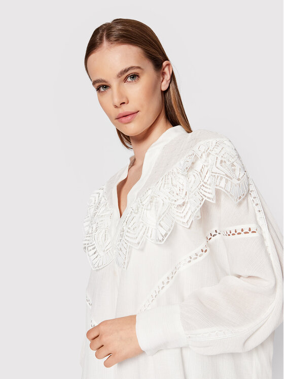 IRO Kleid f r den Alltag Dovy AQ137 Wei Regular Fit Modivo.at