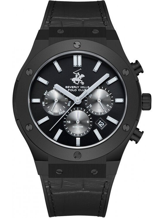 Beverly Hills Polo Club Beverly Hills Polo Club Zegarek BP3690X.651 Czarny