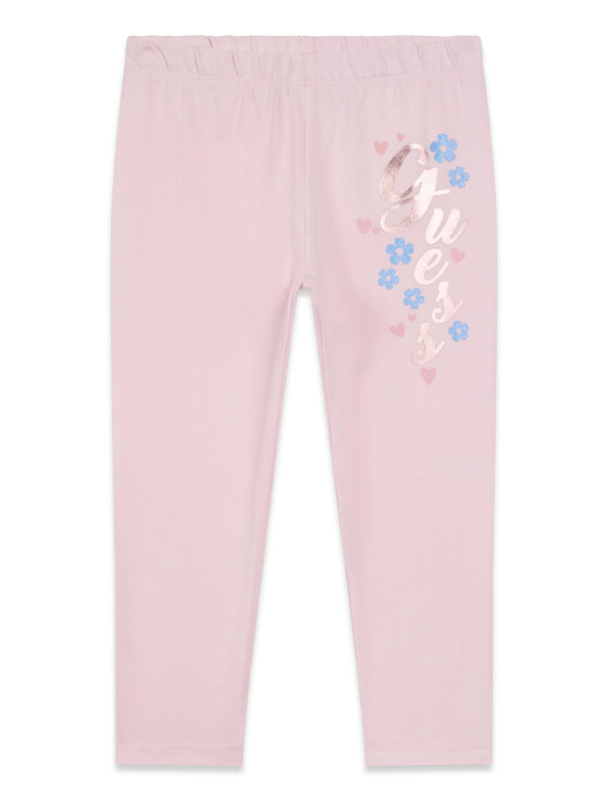 Guess Guess Legíny K6RB04 J1314 Růžová Slim Fit