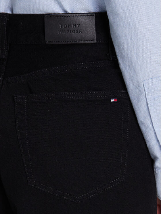 Tommy Hilfiger Tommy Hilfiger Traperice 70's WW0WW48254 Crna Wide Leg