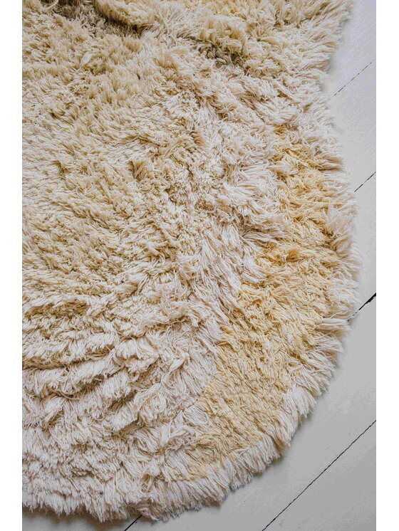 Lorena Canals Lorena Canals Dywan dziecięcy Dywan bawełniany Kaczuszka Animal Rugs Żółty