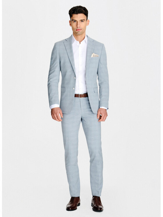 Pako Lorente Pako Lorente Marynarka P26SF-6G-041 Niebieski Slim Fit
