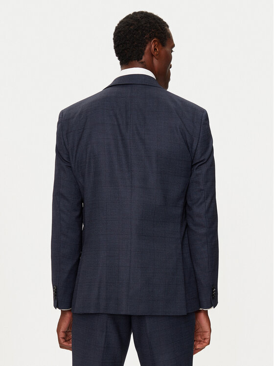 BOSS BOSS Öltöny 50528142 Sötétkék Slim Fit