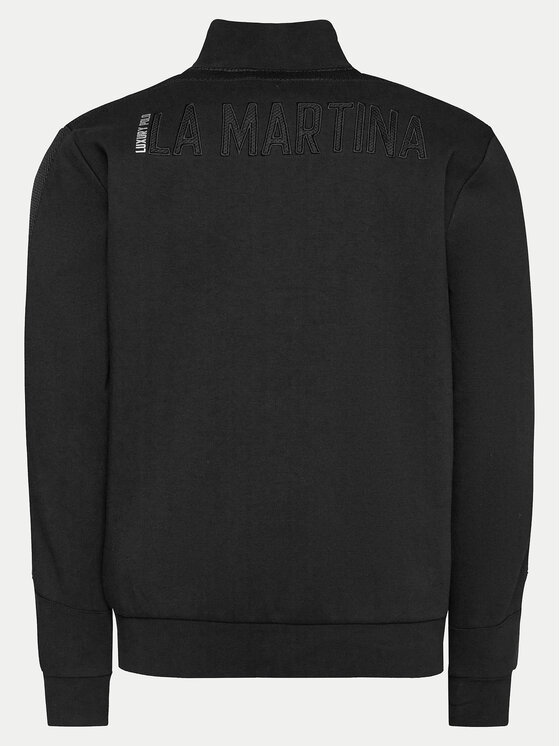 La Martina La Martina Felpa YMF307 FP571 Nero Regular Fit