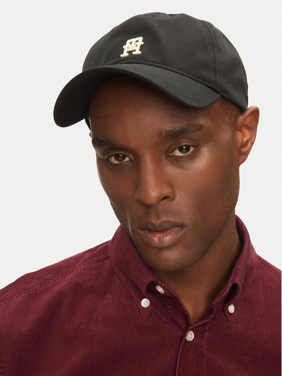 Tommy Hilfiger Tommy Hilfiger Czapka z daszkiem Imd Color 6 Panel AM0AM13542 Czarny