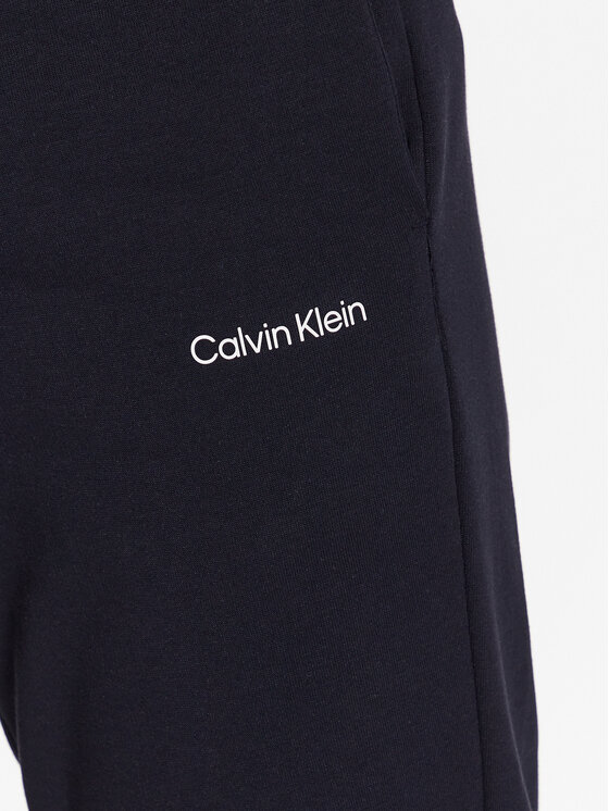 Calvin Klein Calvin Klein Pantaloni da tuta Micro Logo K10K109940 Blu scuro Regular Fit
