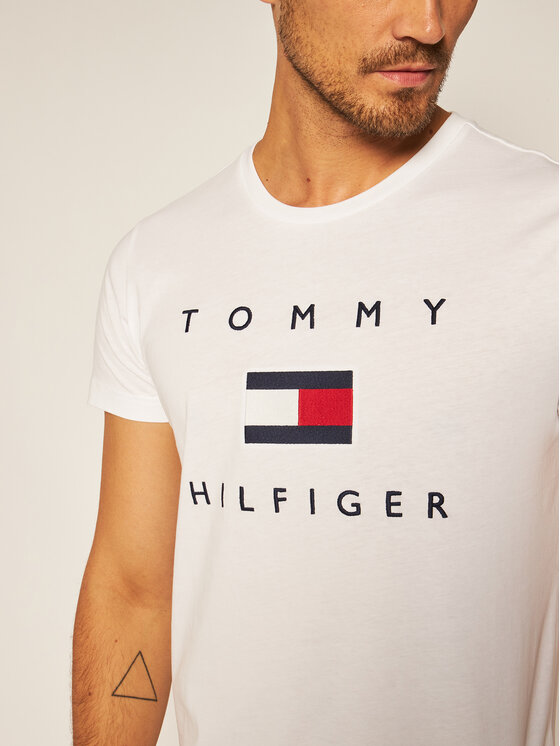 Tommy Hilfiger T Shirt Flag MW0MW14313 B l Regular Fit Modivo.cz