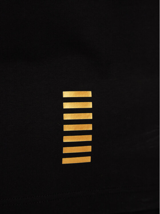 EA7 Emporio Armani EA7 Emporio Armani Polokošeľa 8NPF15 PJVQZ 0208 Čierna Regular Fit