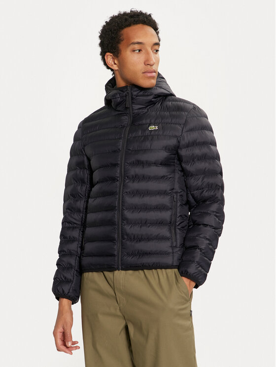 Lacoste Lacoste Bunda pro přechodné období BH2909 Tmavomodrá Regular Fit