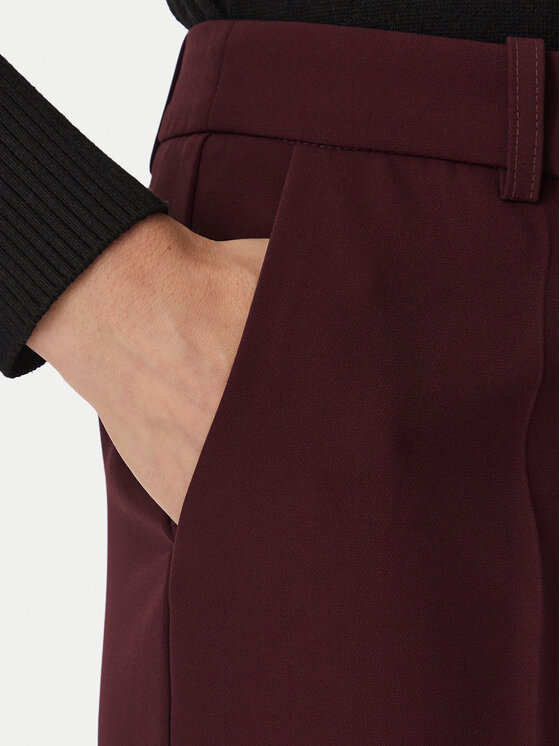 Marciano Guess Marciano Guess Pantaloni din material G6BB23 W4348 Vișiniu Regular Fit