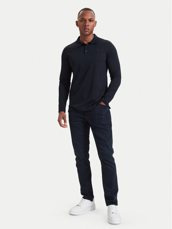 KARL LAGERFELD KARL LAGERFELD Polokošeľa 745000 564200 Tmavomodrá Regular Fit