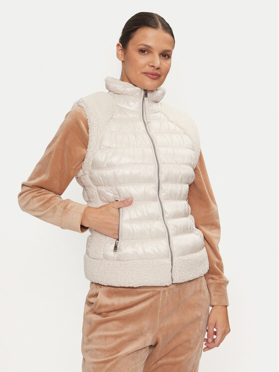 DKNY Veste DP4V3163 Écru Regular Fit