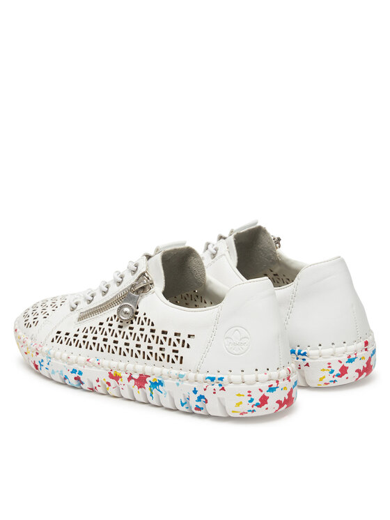 Rieker Rieker Halbschuhe M2357-80 Weiß