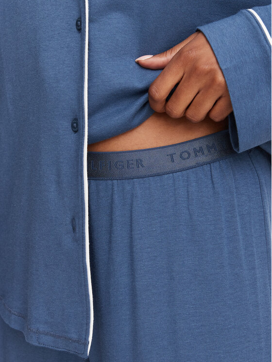 Tommy Hilfiger Tommy Hilfiger Pidžaama UW0UW06690 Sinine Regular Fit