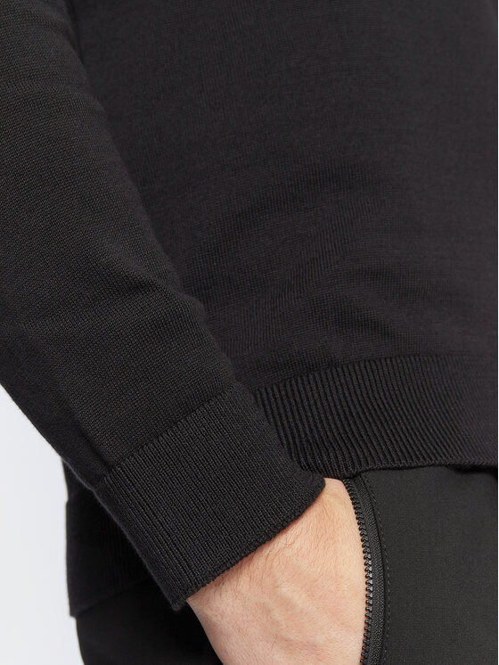 HUGO Hugo Sweter San Quintus-C 50474164 Czarny Regular Fit