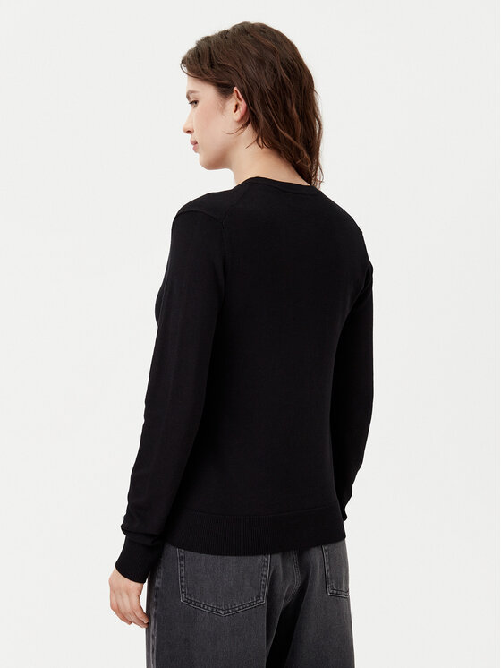 JJXX JJXX Kardigán Ophelia 12255369 Fekete Slim Fit
