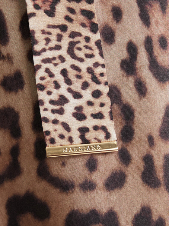 Marciano Guess Marciano Guess Každodenní šaty 5YGK28 7298A Hnědá Regular Fit