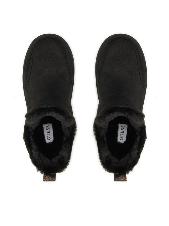 Guess Guess Čizme Unie FLFUNN ESU10 Crna