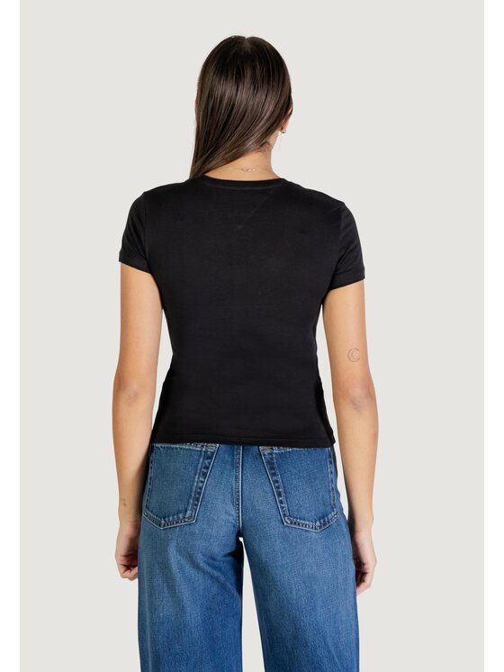 Tommy Jeans Tommy Jeans T-shirt DW0DW21841 Nero Casual Fit