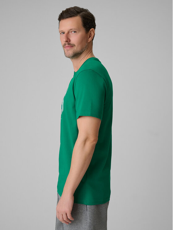 4F 4F T-Shirt SPORTS CLUB Zielony Regular Fit